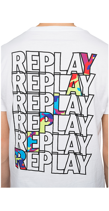 ベーシックジャージー ロゴプリントTシャツ 詳細画像